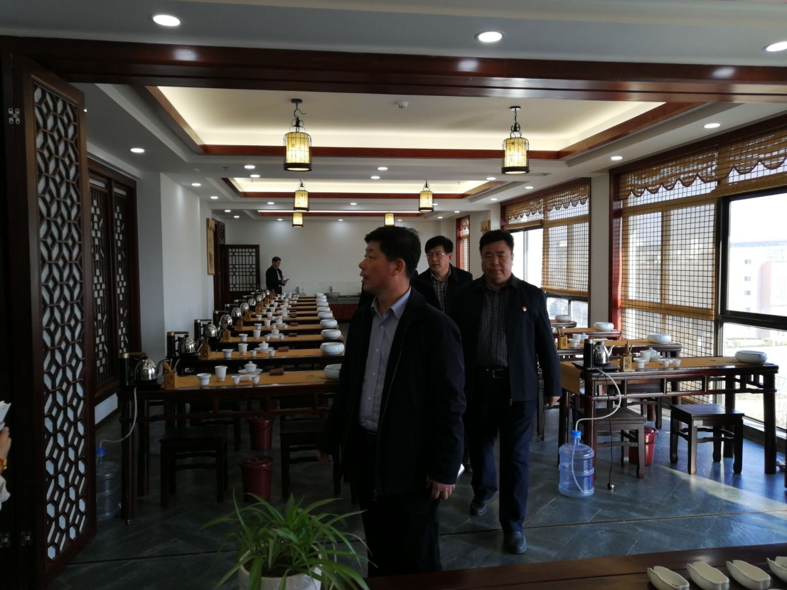 寿光市教育体育局到明德学院参观交流