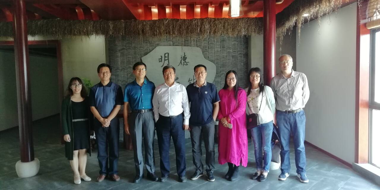 山东省高职高专优秀传统文化教育与传承研究会到明德学院调研考察