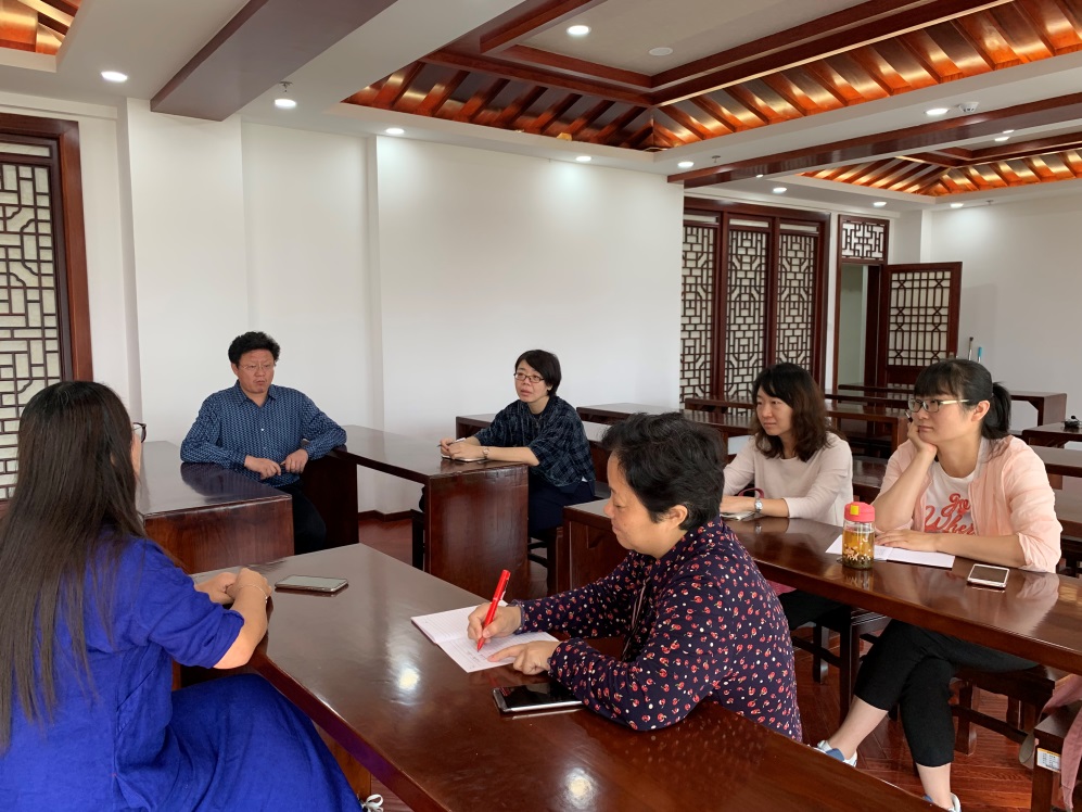 山西职业技术学院一行与威海市人社局、荣成市人社局一行到明德学院考察交流