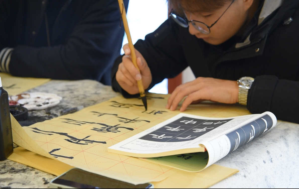 《书法艺术》课堂实录