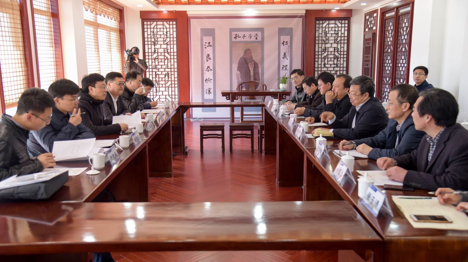 威海市委常委、组织部部长刘运到我院调研