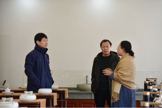 明德动态|山东省海洋生物研究院到明德学院参观调研